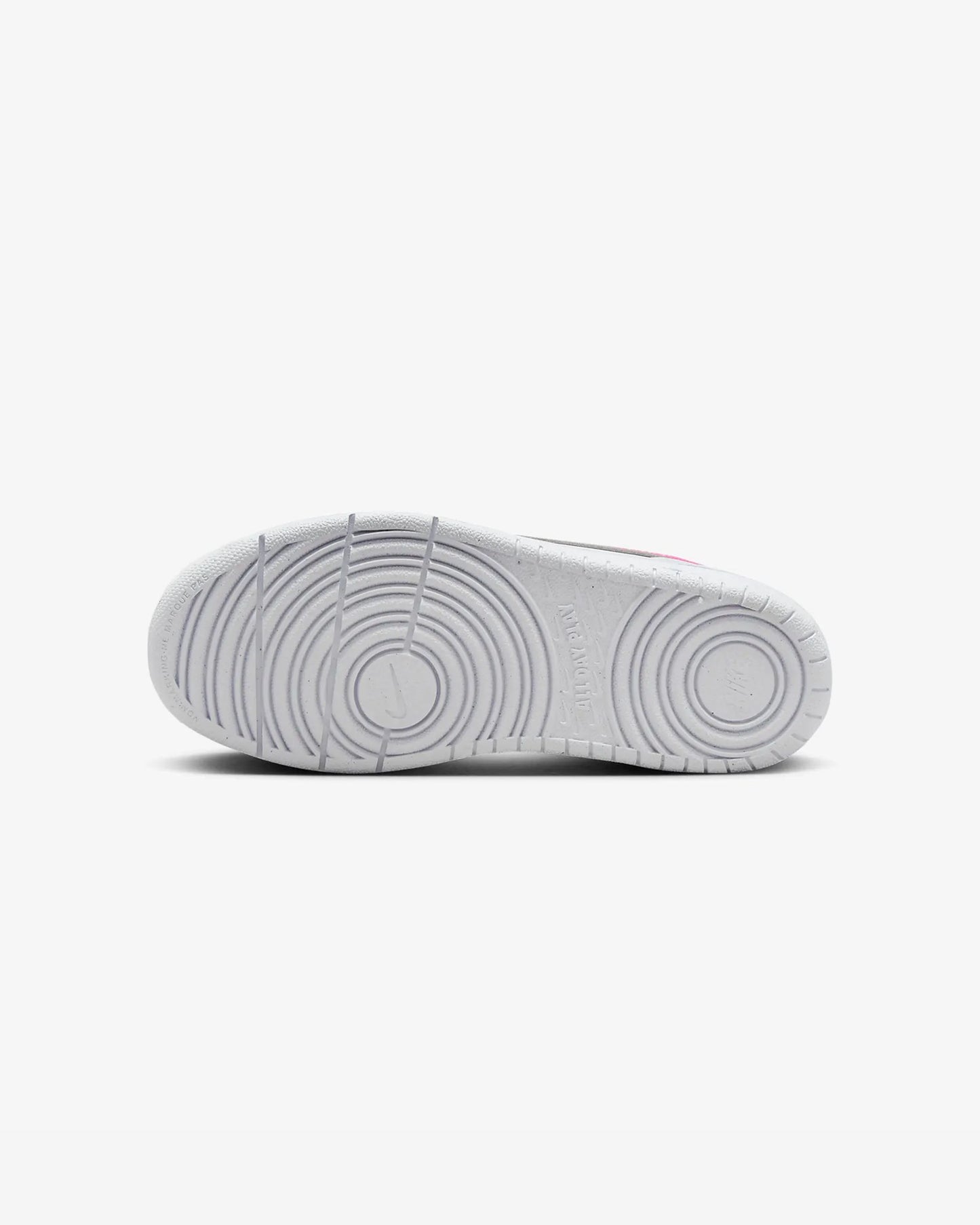 Nike Court Borough Low Recraft Bambino Ragazza Bianco Rosa