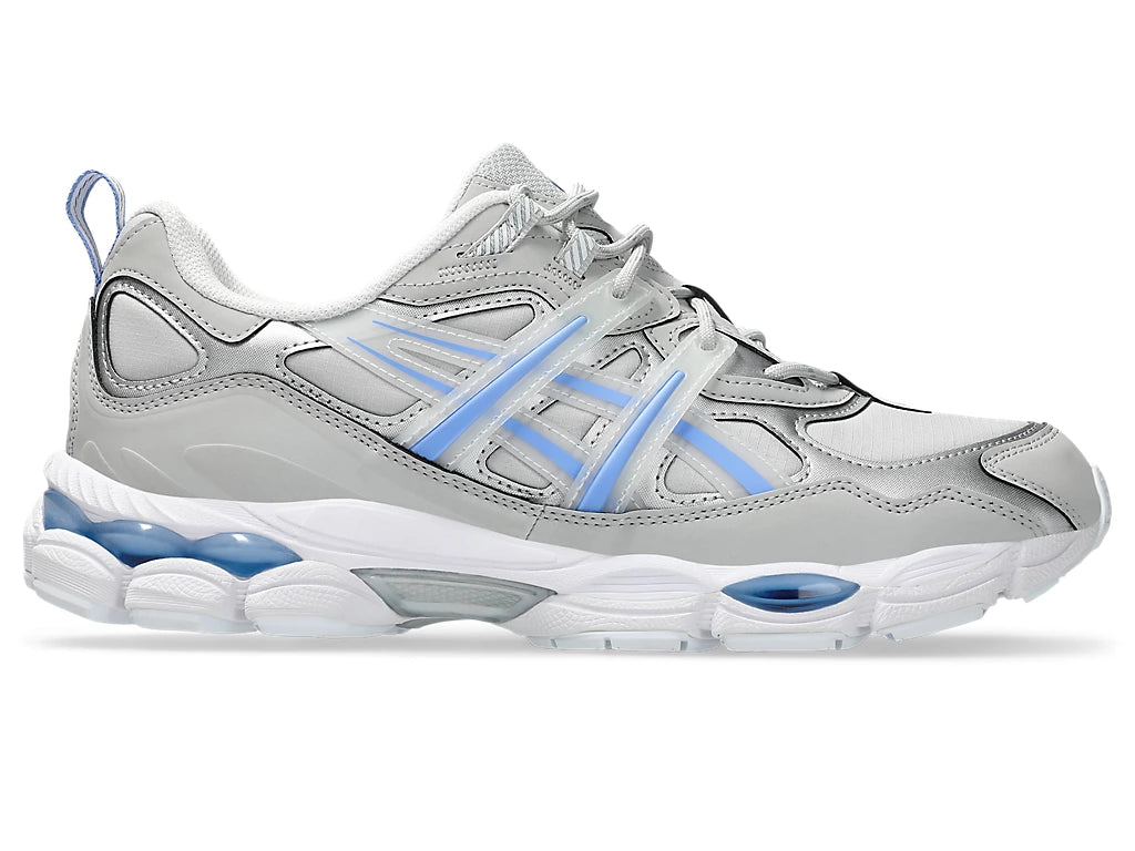 asics gel nyc grey periwinkle blue