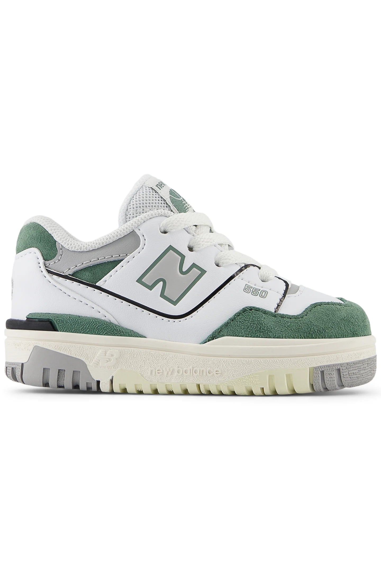 New Balance 550 Bambino Bianco Verde