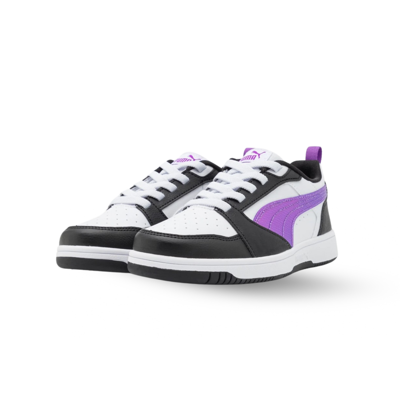 PUMA REBOUND V6 VIOLA E NERA BABY