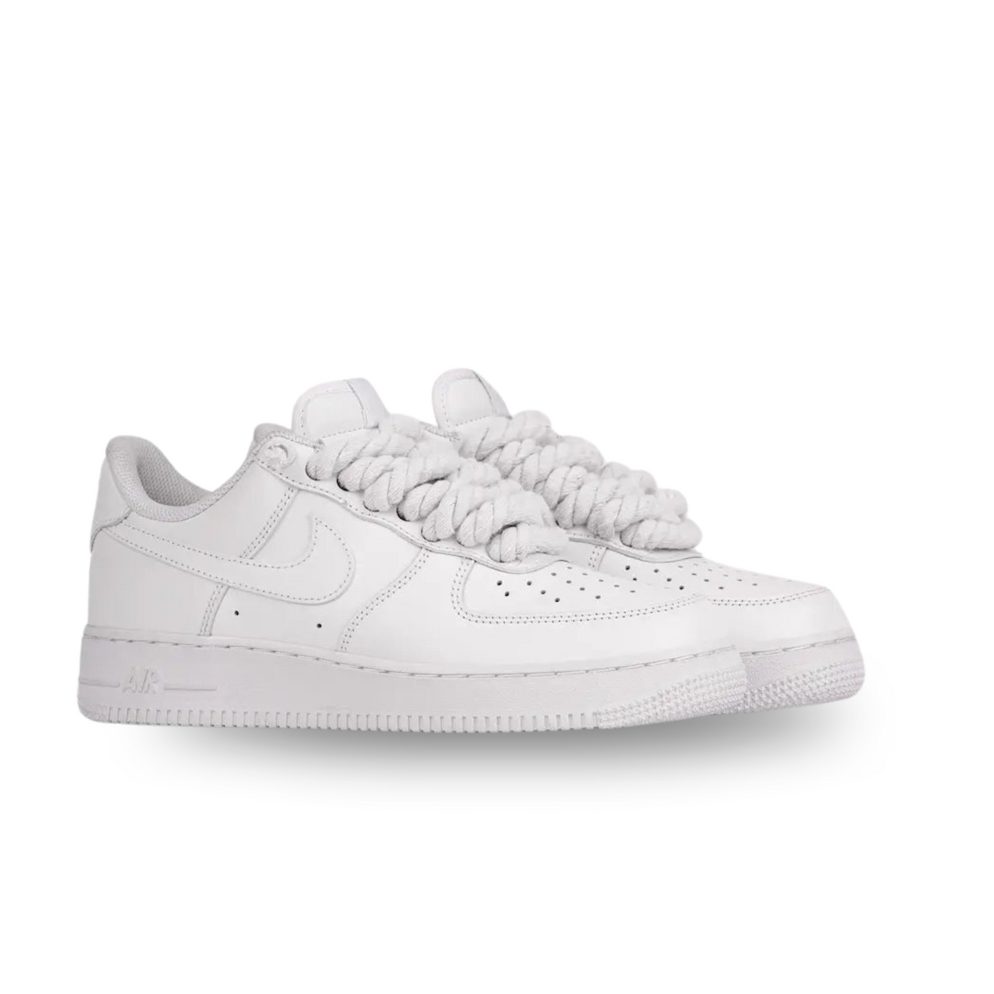 NIKE AIR FORCE 1 LACCI CORDA BIANCA