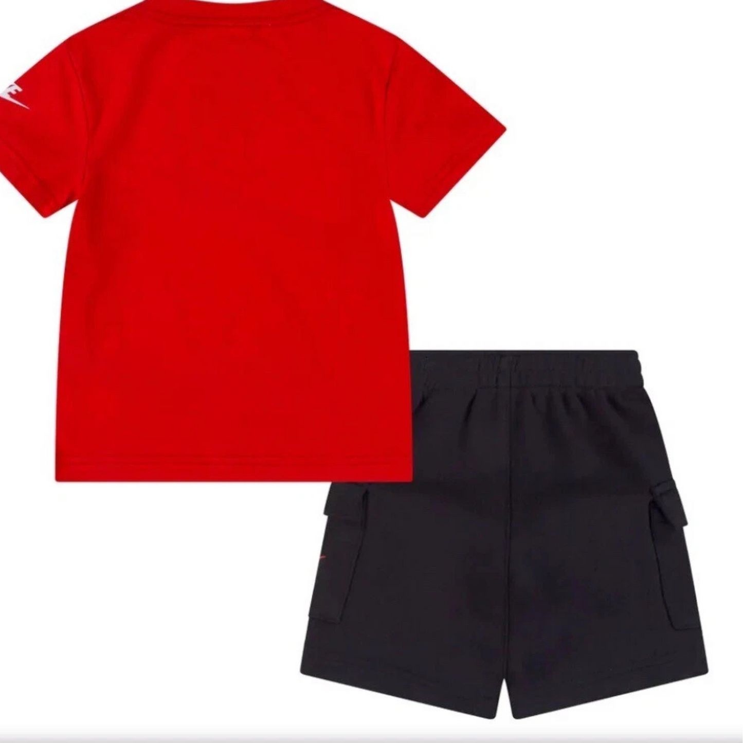 COMPLETINO NIKE IN TRICOT SPLIT FUTURA BABY - RED