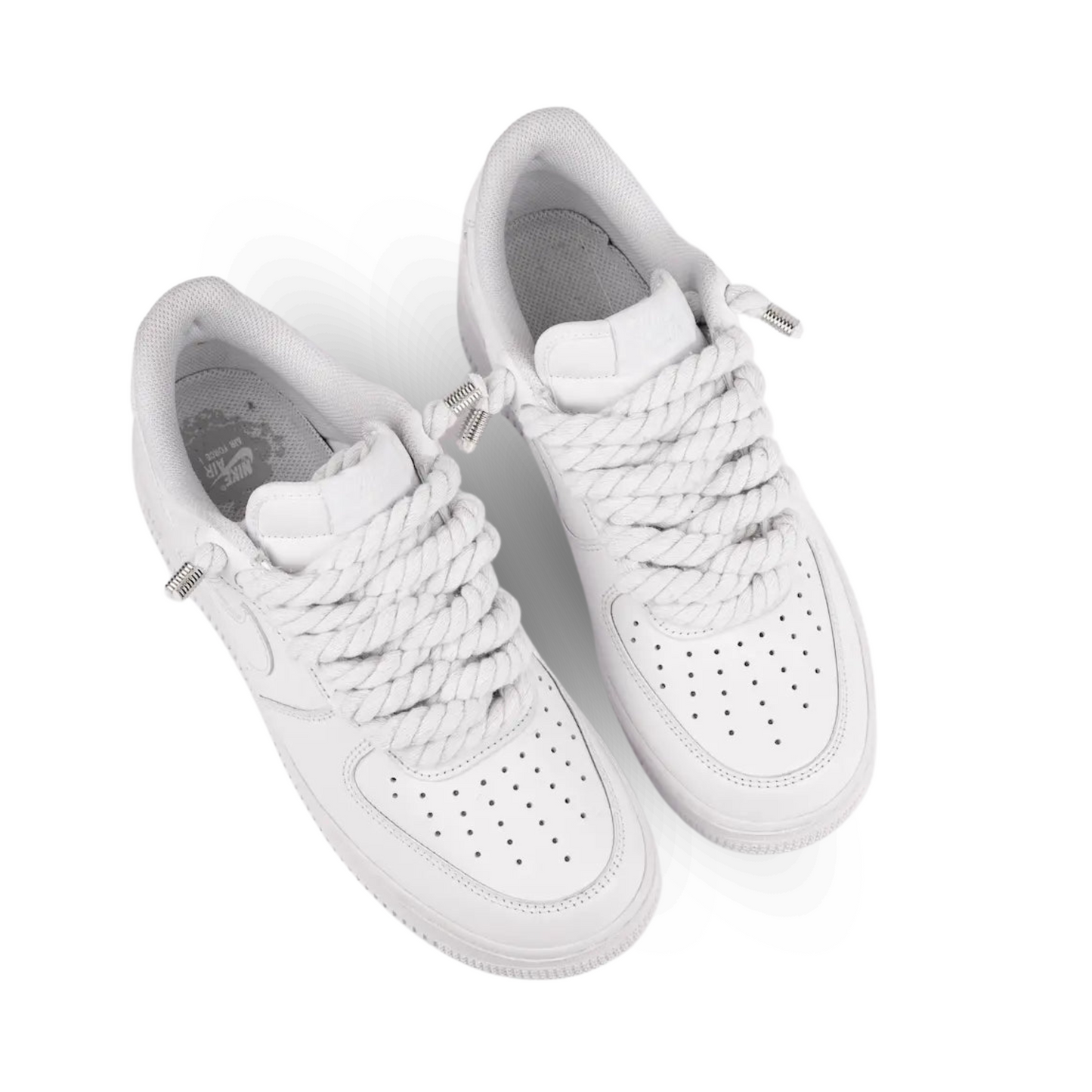 NIKE AIR FORCE 1 LACCI CORDA BIANCA
