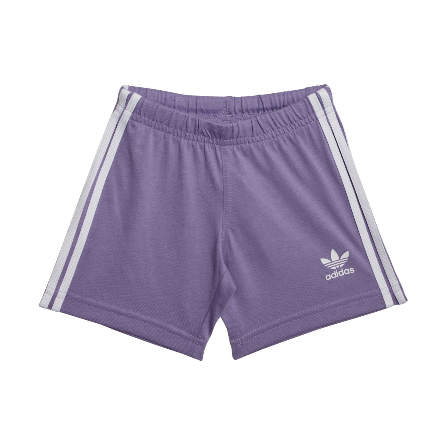 COMPLETINO ADIDAS SHORT TEE SET VIOLA BABY