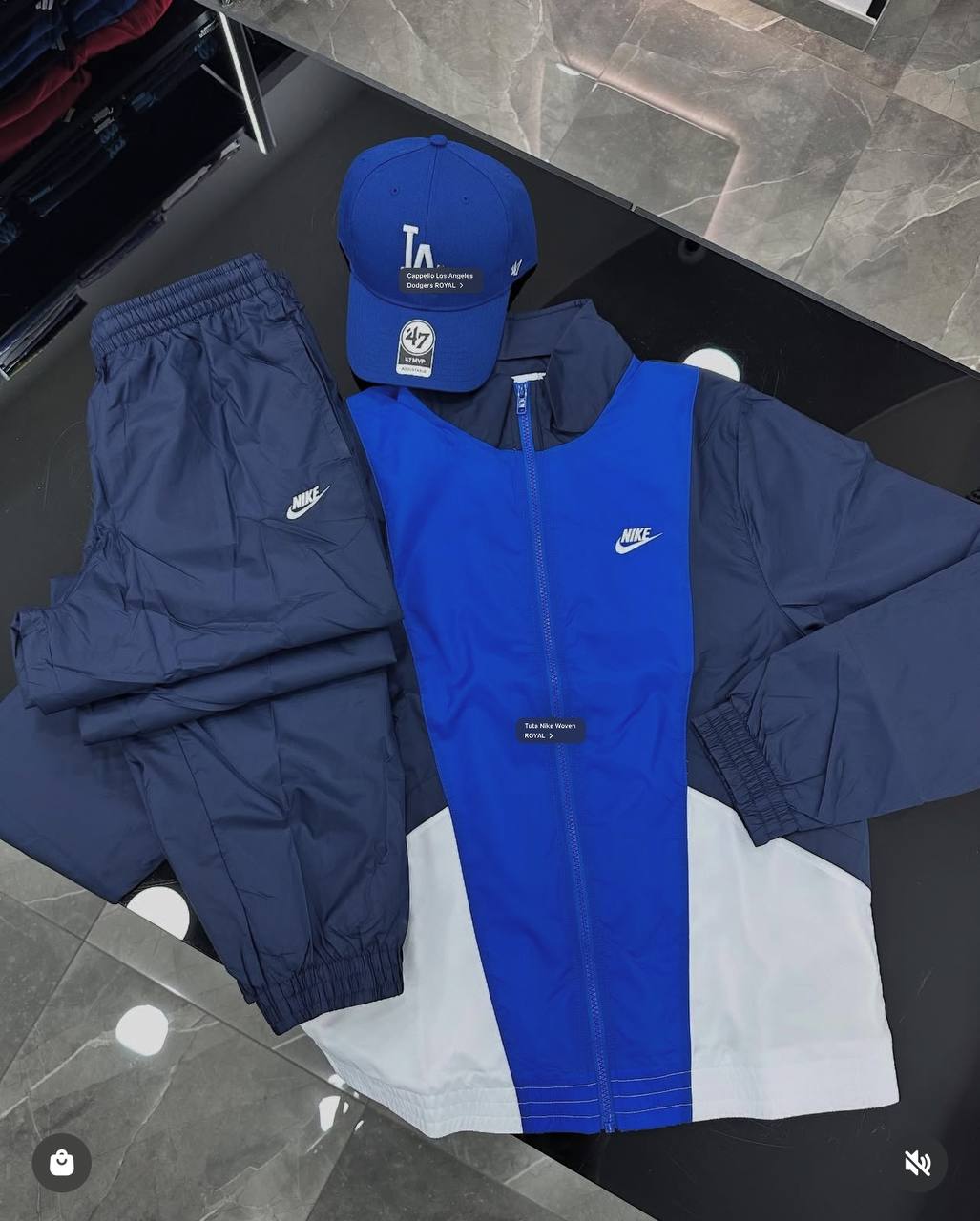 Tuta Nike Blu
