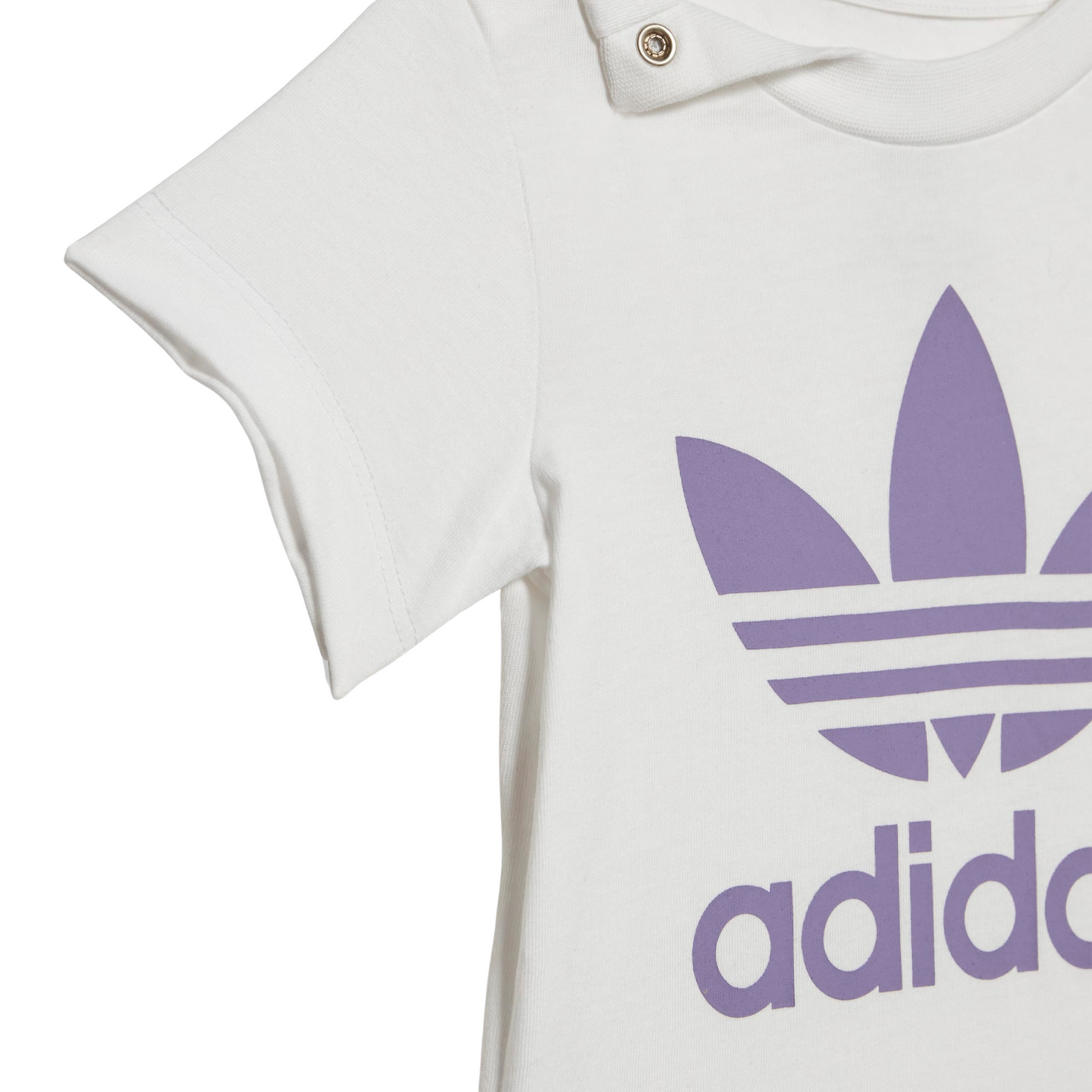 COMPLETINO ADIDAS SHORT TEE SET VIOLA BABY