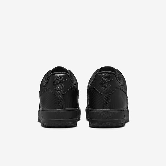Nike Air Force 1 Low Triple Black Quilted – Sneakers Nere Uomo/Donna