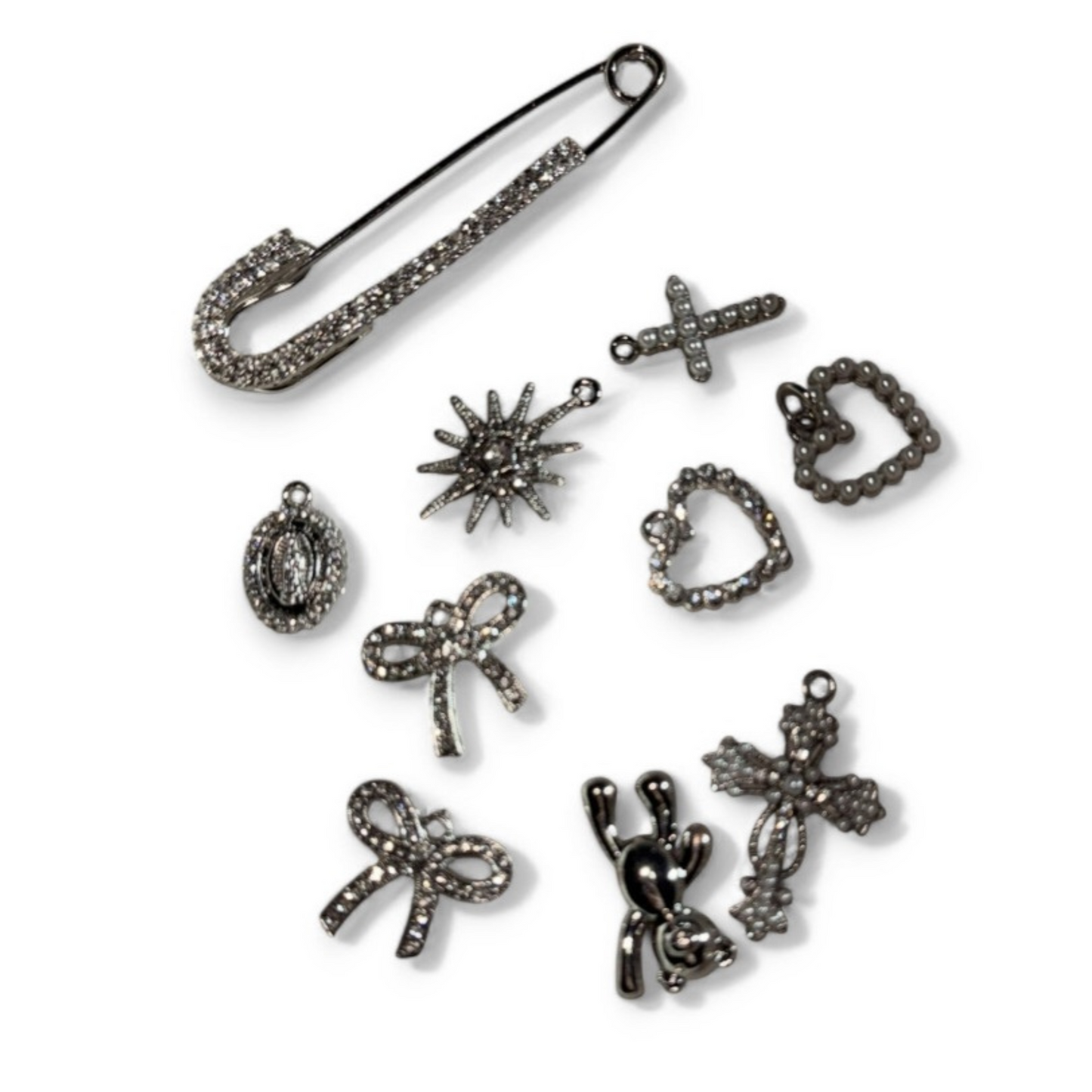 KIT ACCESSORI CIONDOLI SILVER