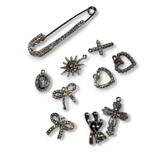 KIT ACCESSORI CIONDOLI SILVER