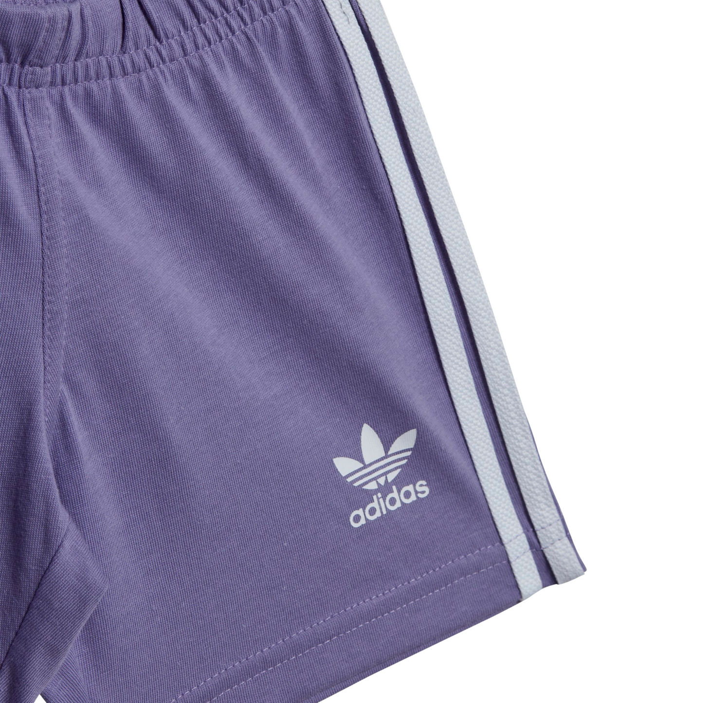 COMPLETINO ADIDAS SHORT TEE SET VIOLA BABY