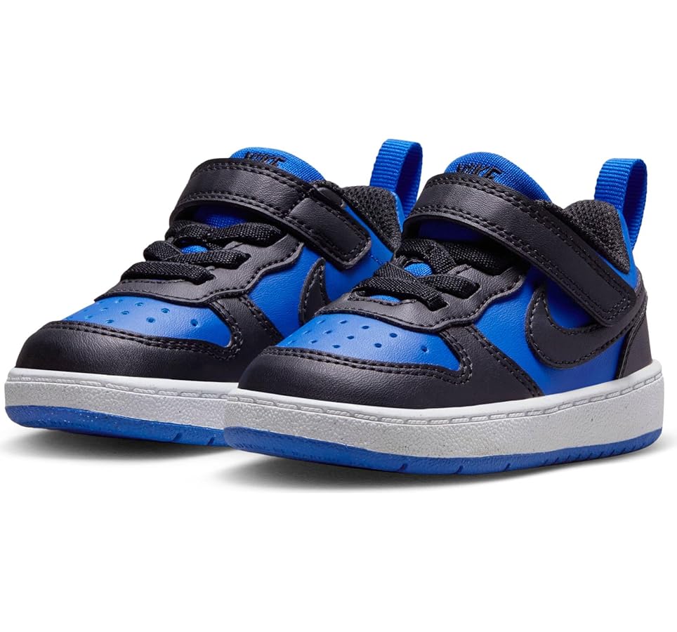 Nike Court Borough Low Recraft Blu Nero Bambino Scarpe