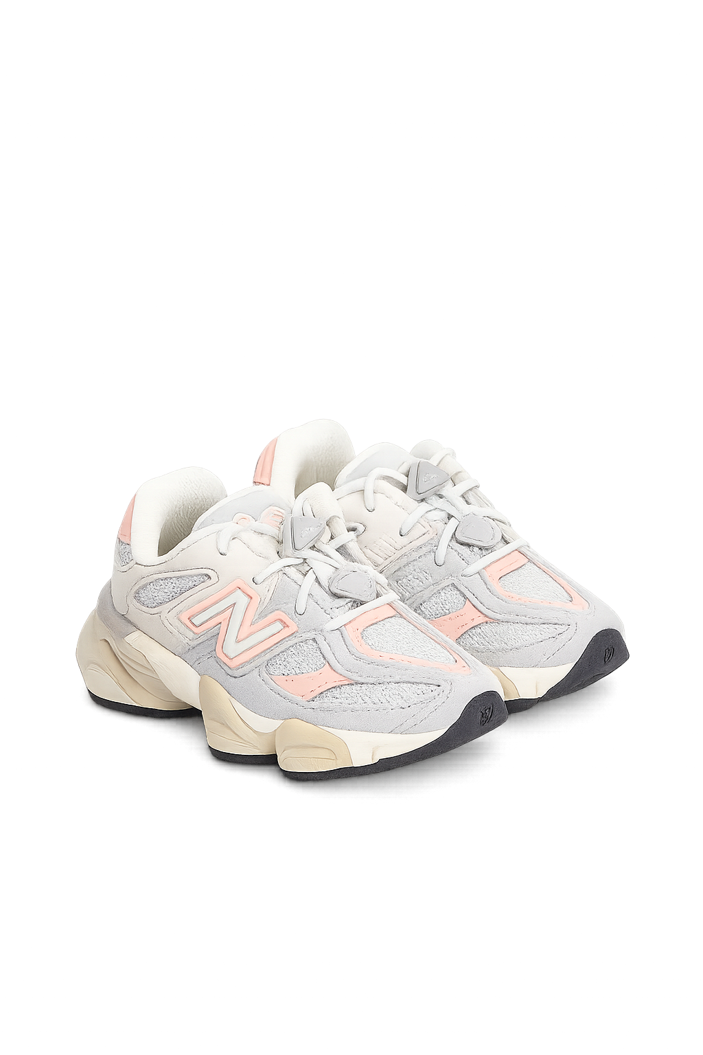 New Balance 9060 Bambini Grigie/Rosa