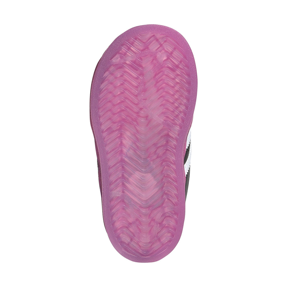 Adidas Superstar con luci bambini – Nere e viola