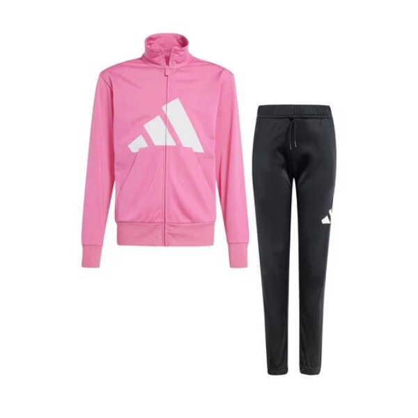 Tuta Adidas bambini rosa e nera