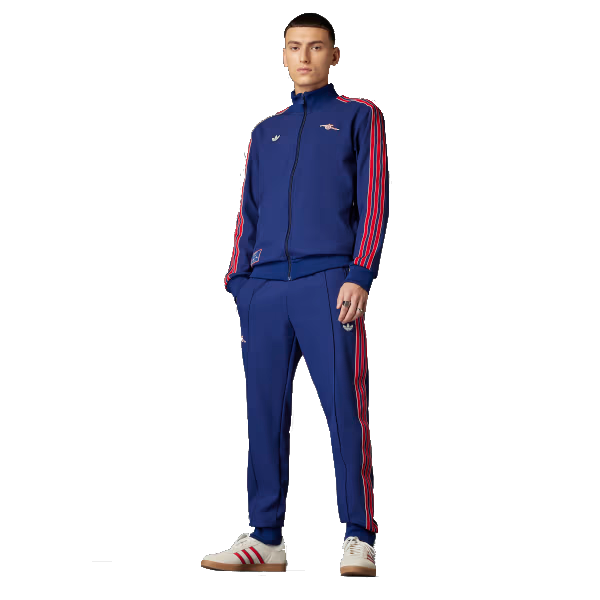 Tuta Adidas Arsenal blu con dettagli rossi – Uomo