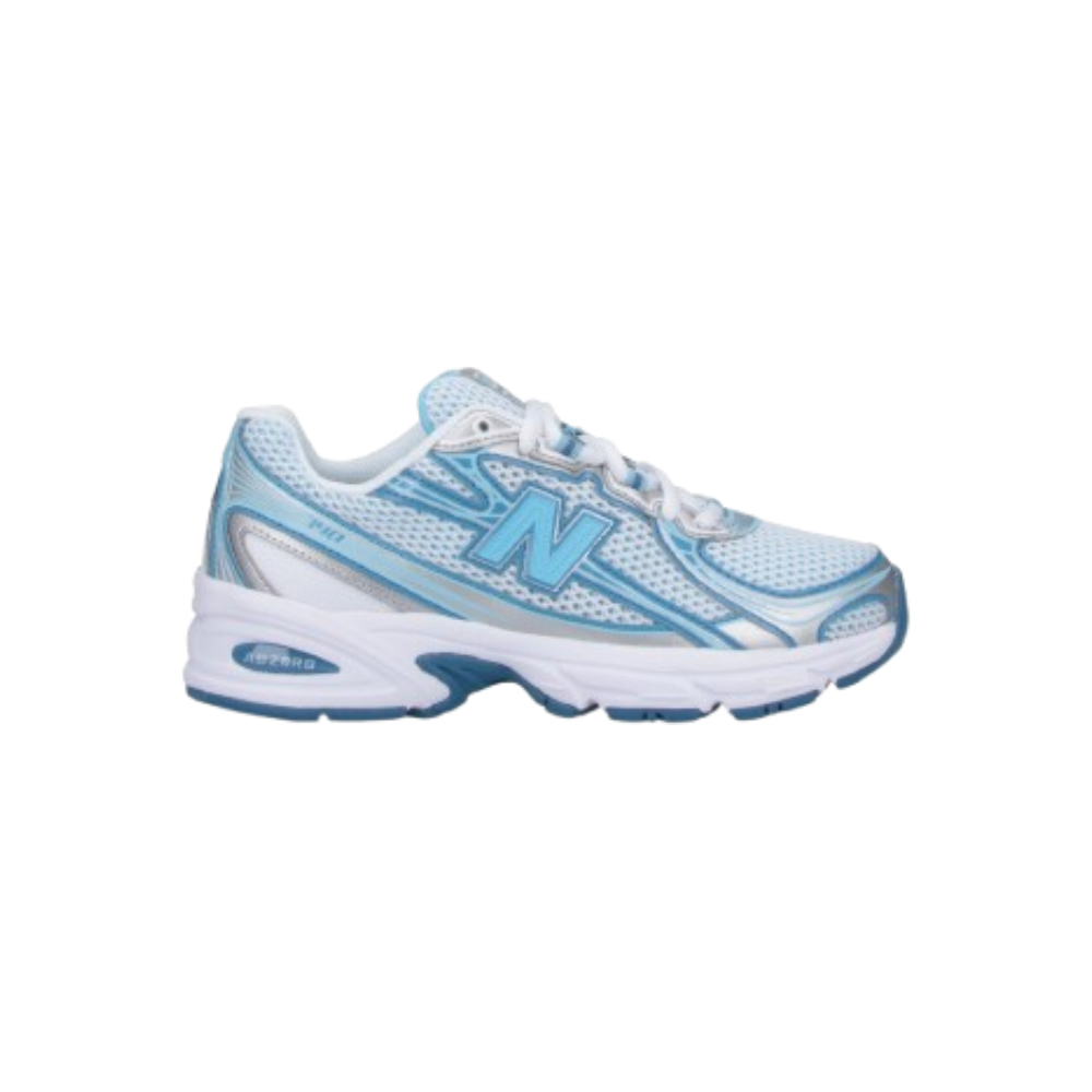 New Balance 740 Bianche e Azzurra