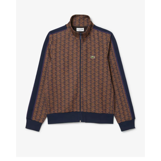 Tuta Lacoste Marrone con dettagli in Blu Uomo-Donna