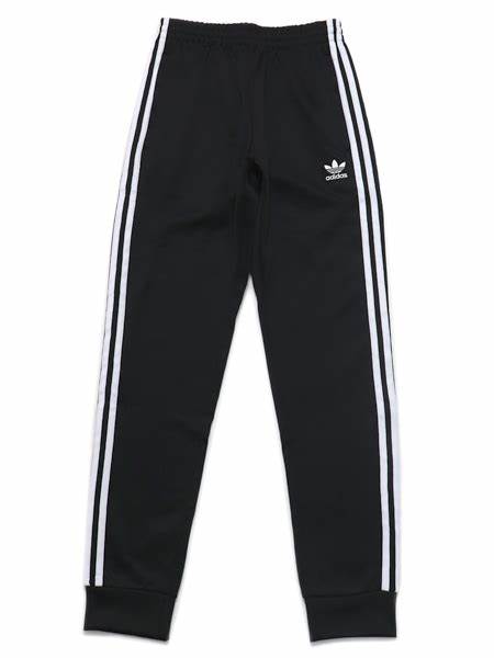 Tuta Adidas Nera con Bande Bianche