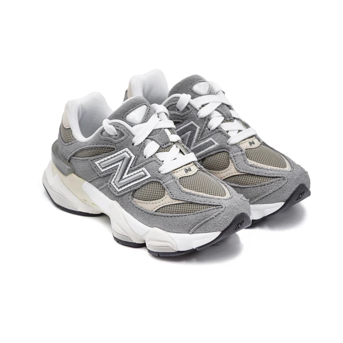 New Balance 9060 Grigie Beige Bambino