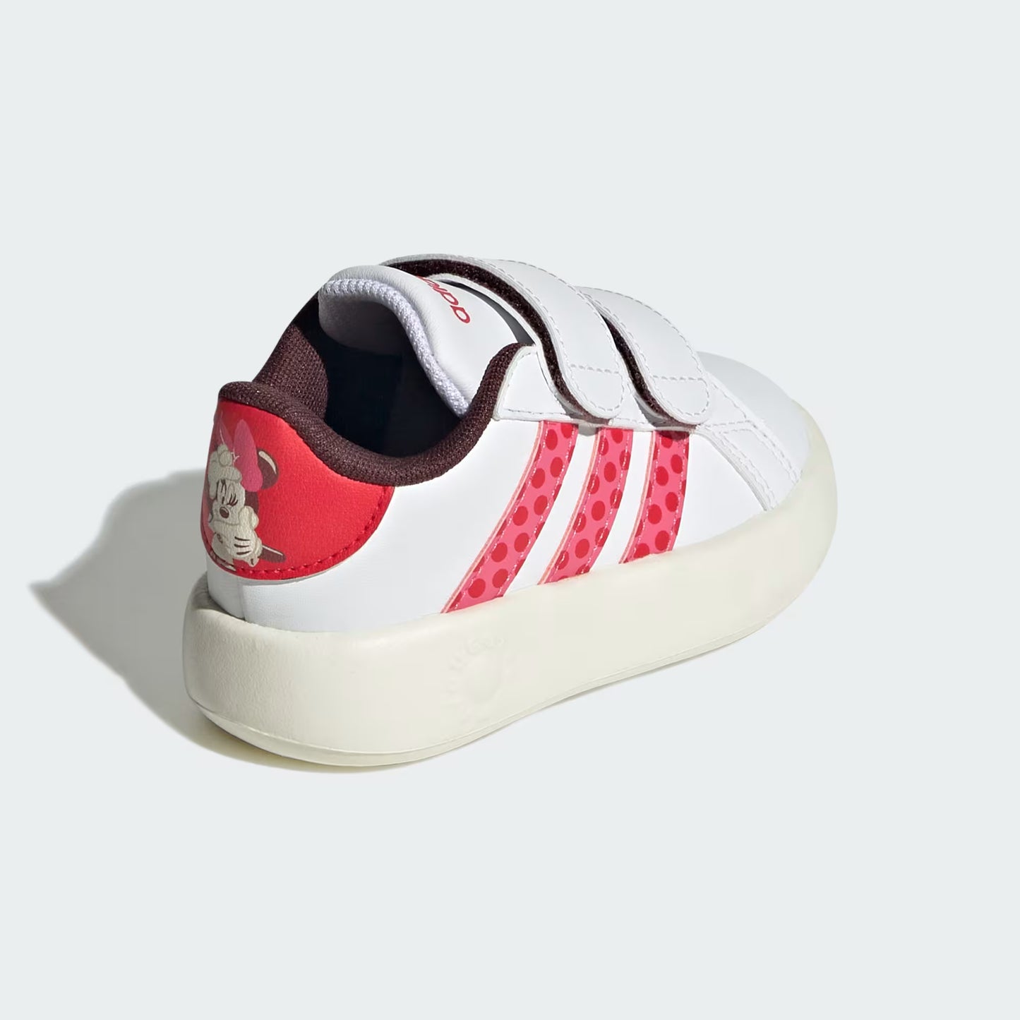Adidas Tensaur con Minnie bianche e rosse bambini