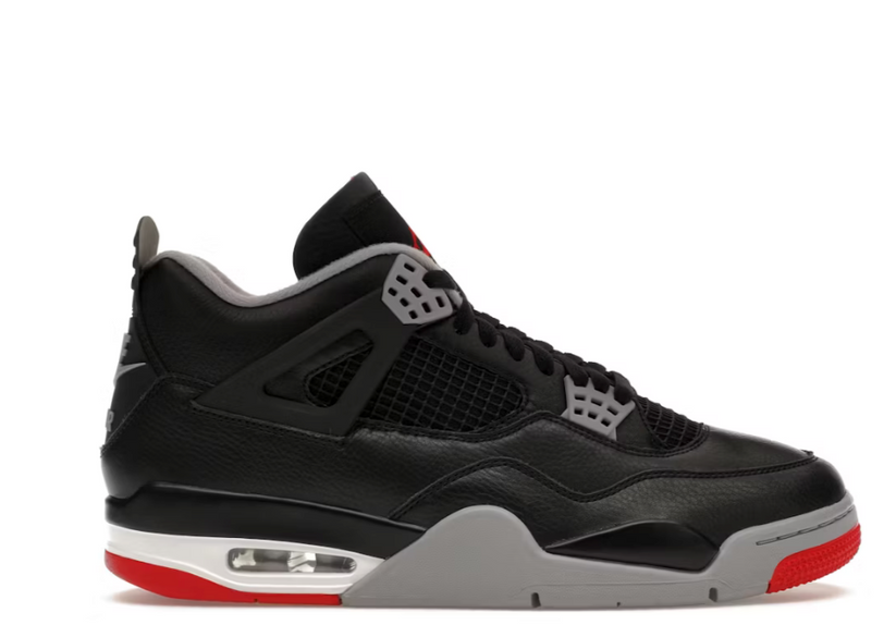 AIR JORDAN 4 RED CEMENT GREY