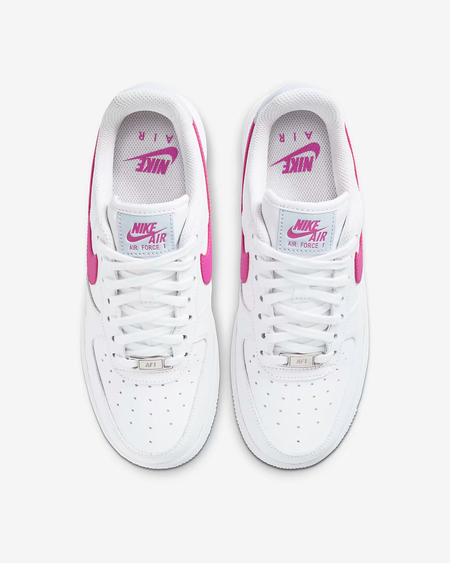 Nike Air Force 1 Low Bianco Rosa Bambino