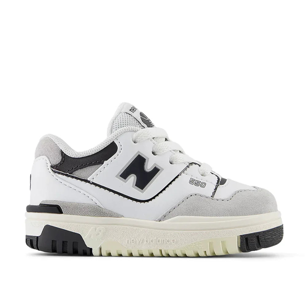 New Balance 550 Bambino Bianco Nero
