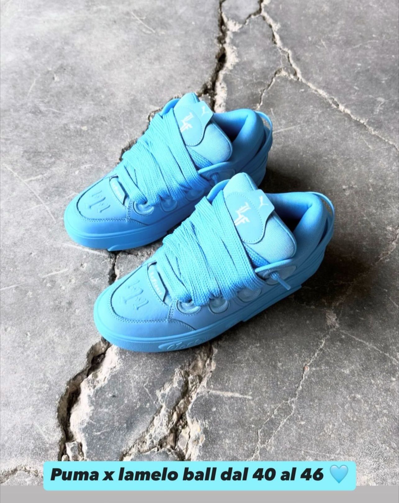 PUMA LAMELO LA FRANCÉ - CELESTE