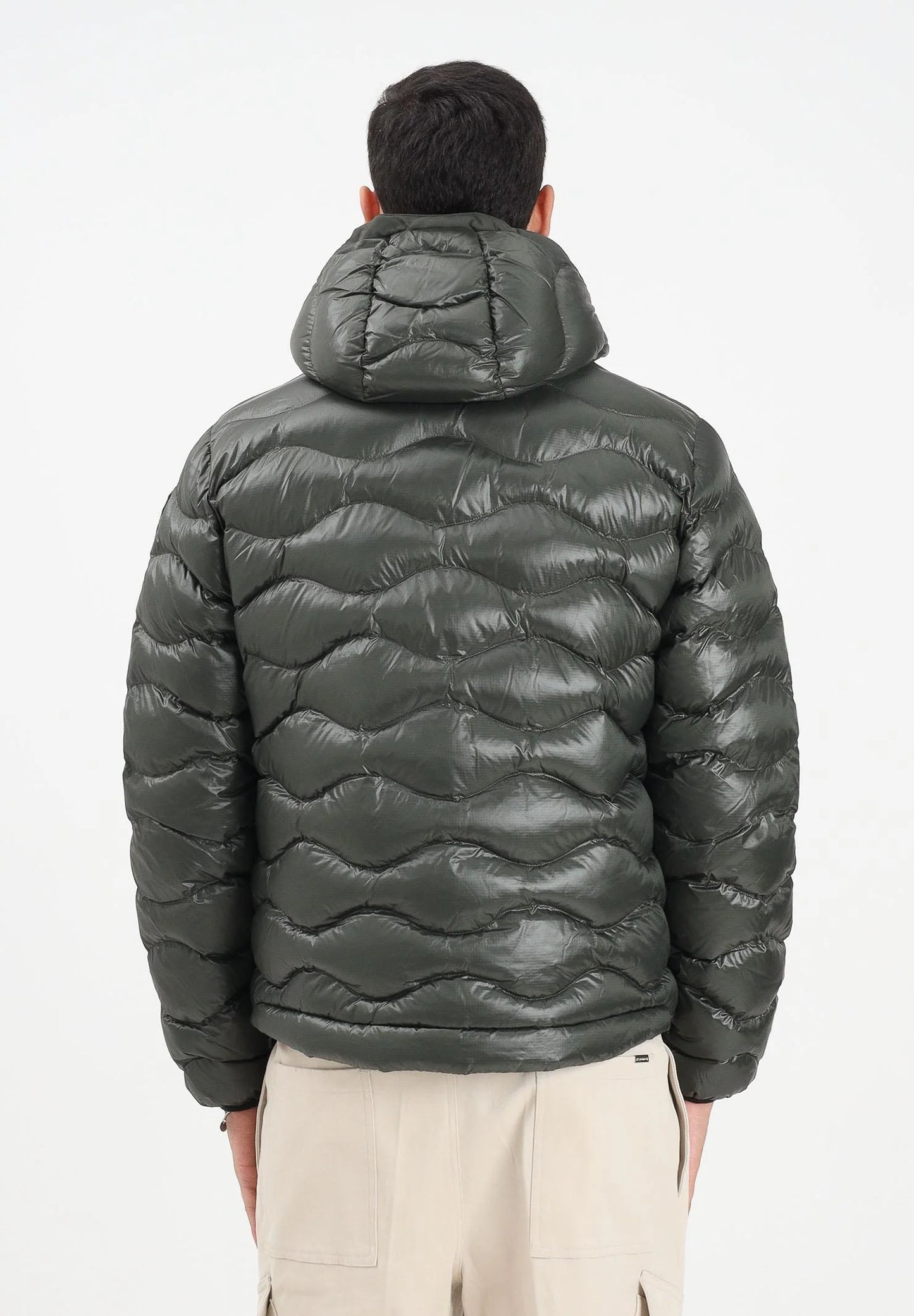 Blauer Uomo Verde Con Taschino e Cappuccio