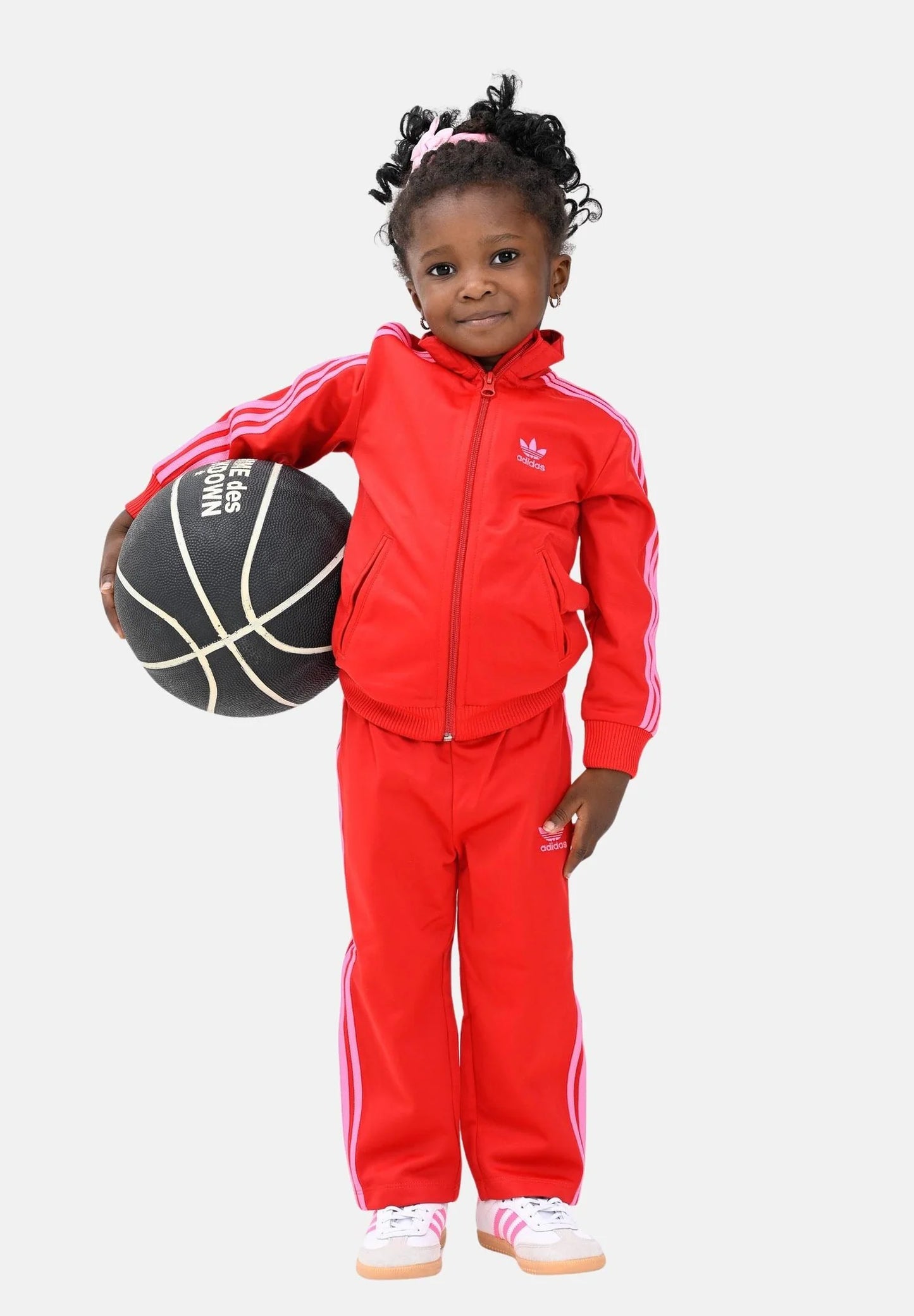 Tuta Adidas Rosa e Rossa bambina