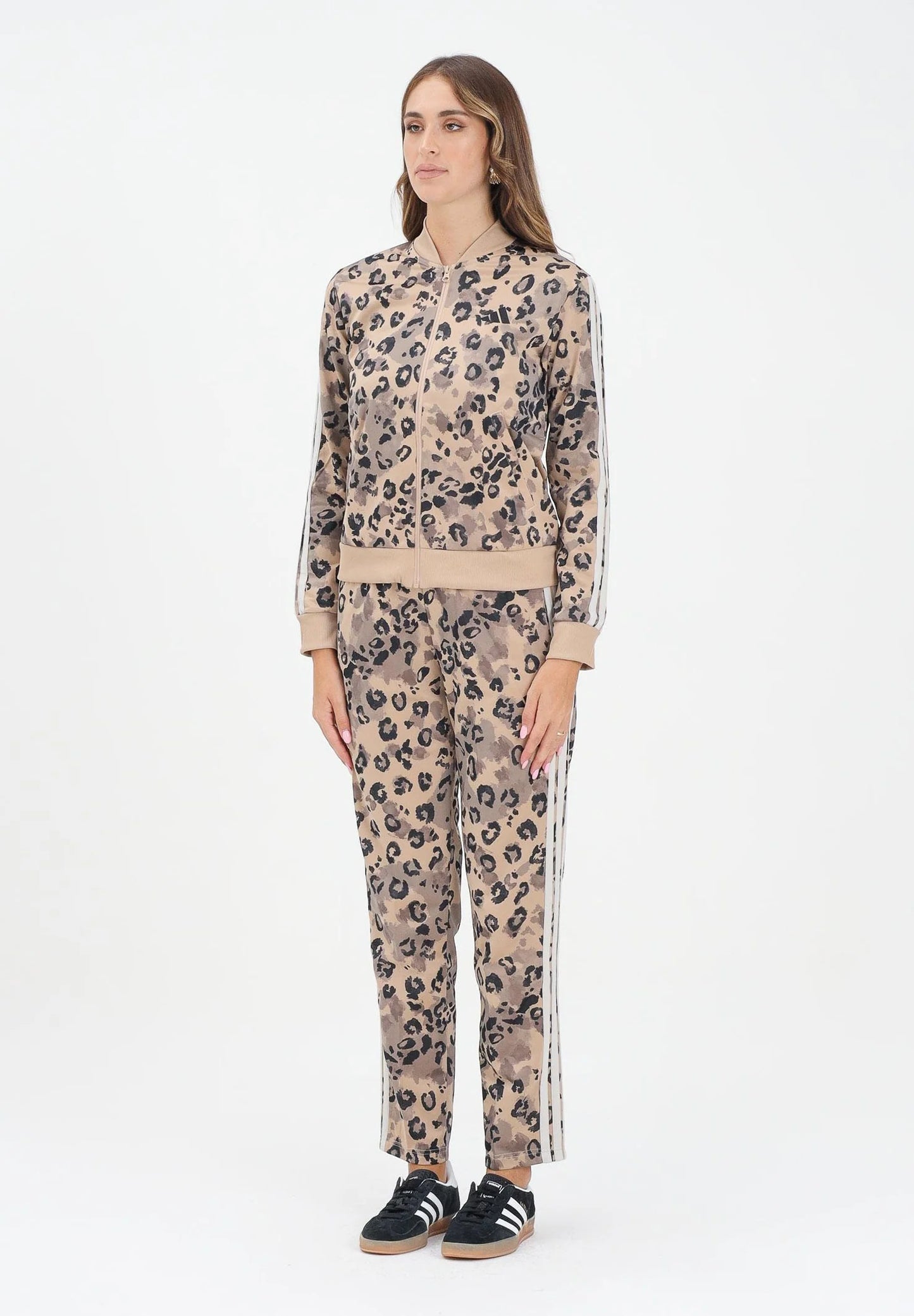 Tuta Leopard Beige Donna