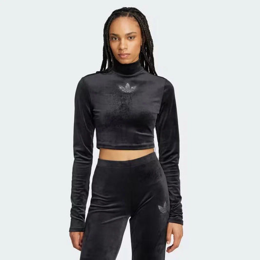 Tuta Coordinato Donna Velluto Adidas