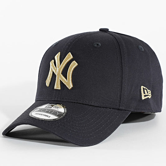 CAPPELLO  NEW ERA NERO E ORO