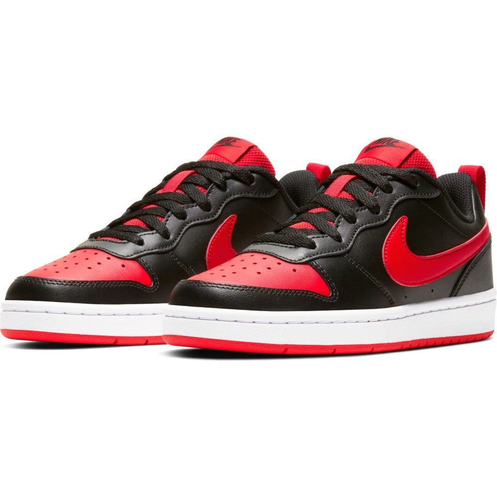 NIKE COURT BOROUGH LOW 2 NERA E ROSSA