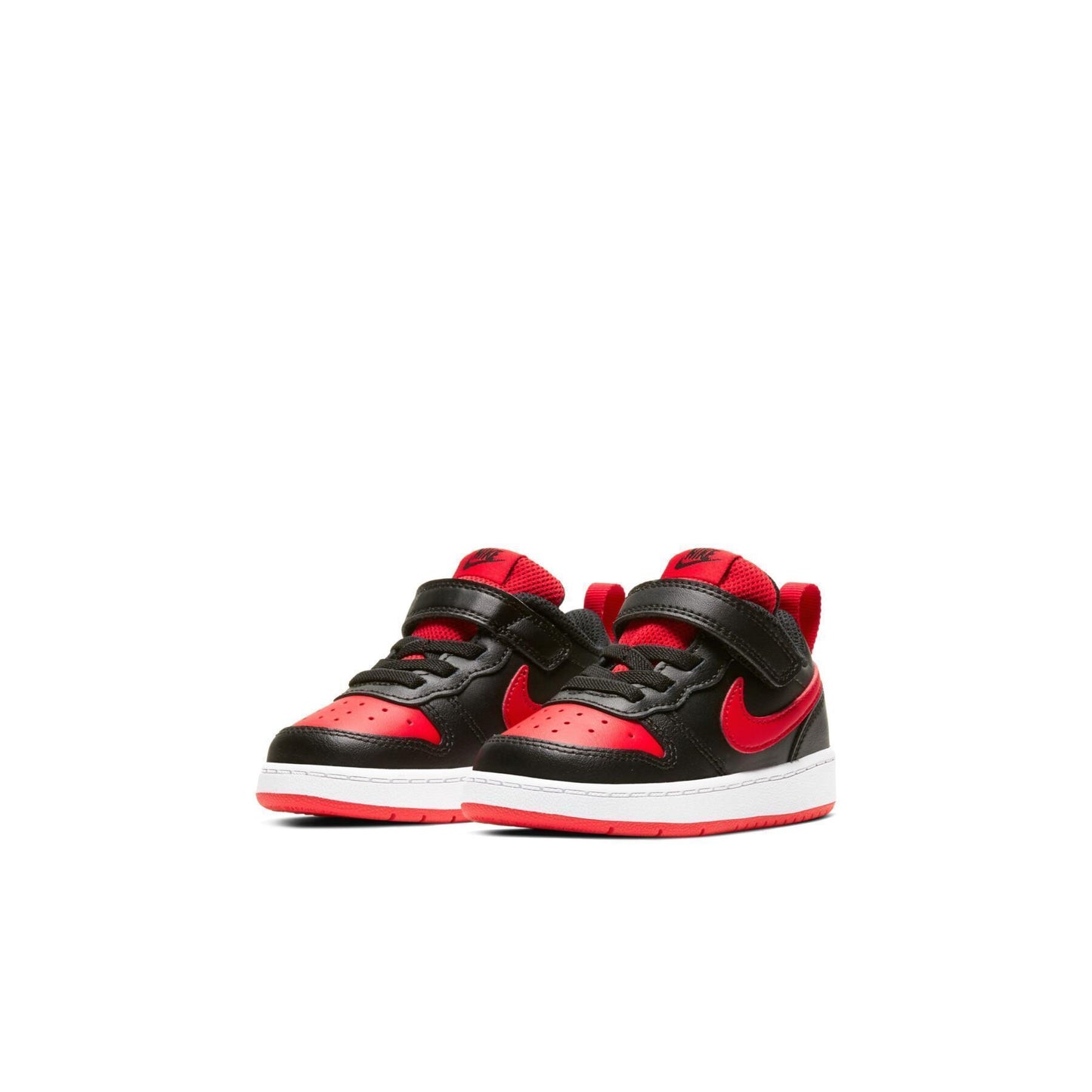 Nike court borough nera con il rosso bambino