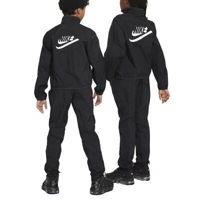 Tuta Nike Bambini Nera con Logo Bianco