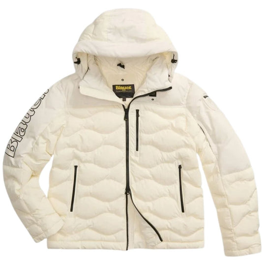 Blauer Uomo Bianco Con Scritta nel lato