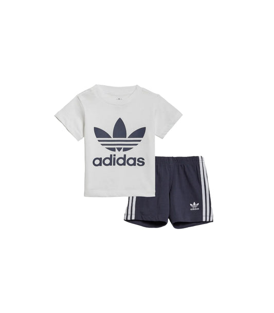 Completino Adidas Bianco e Blu – Bambino/Bambina