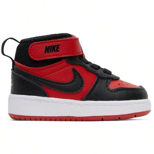 Nike Court Borough Mid 2 Rosso Bambino