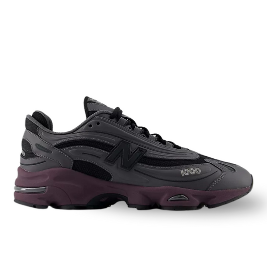 New Balance 1000 Black Burgundy / Nere Bordeaux