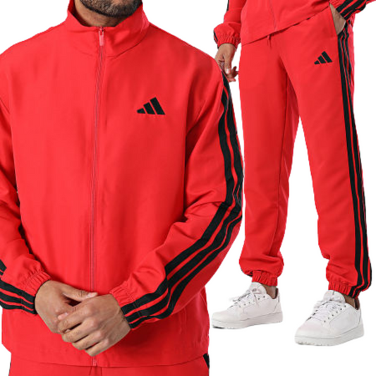 TUTA ADIDAS SPORTSWEAR MICROFIBRA - ROSSA