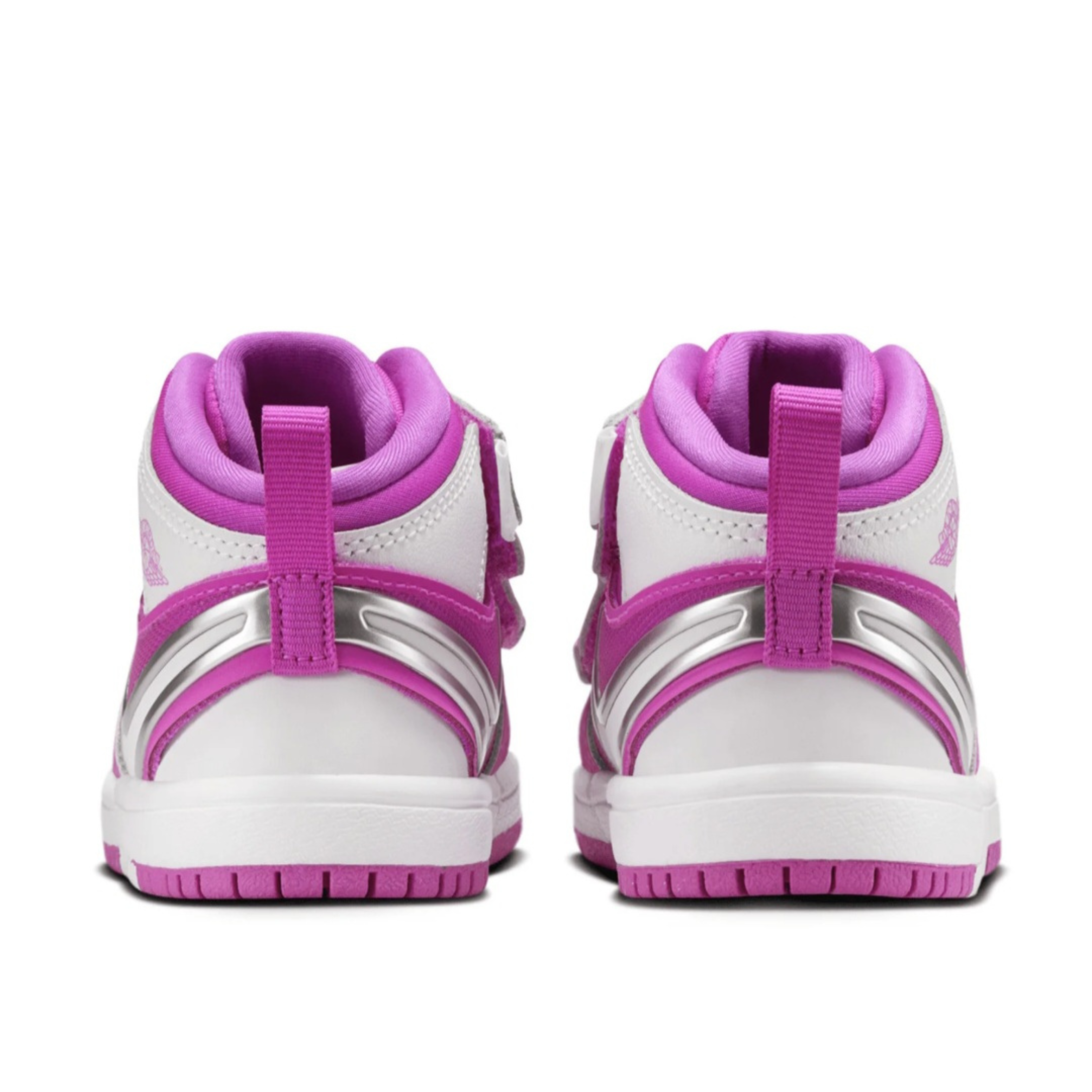Air Jordan 1 Mid Fucsia Bianco Bambina