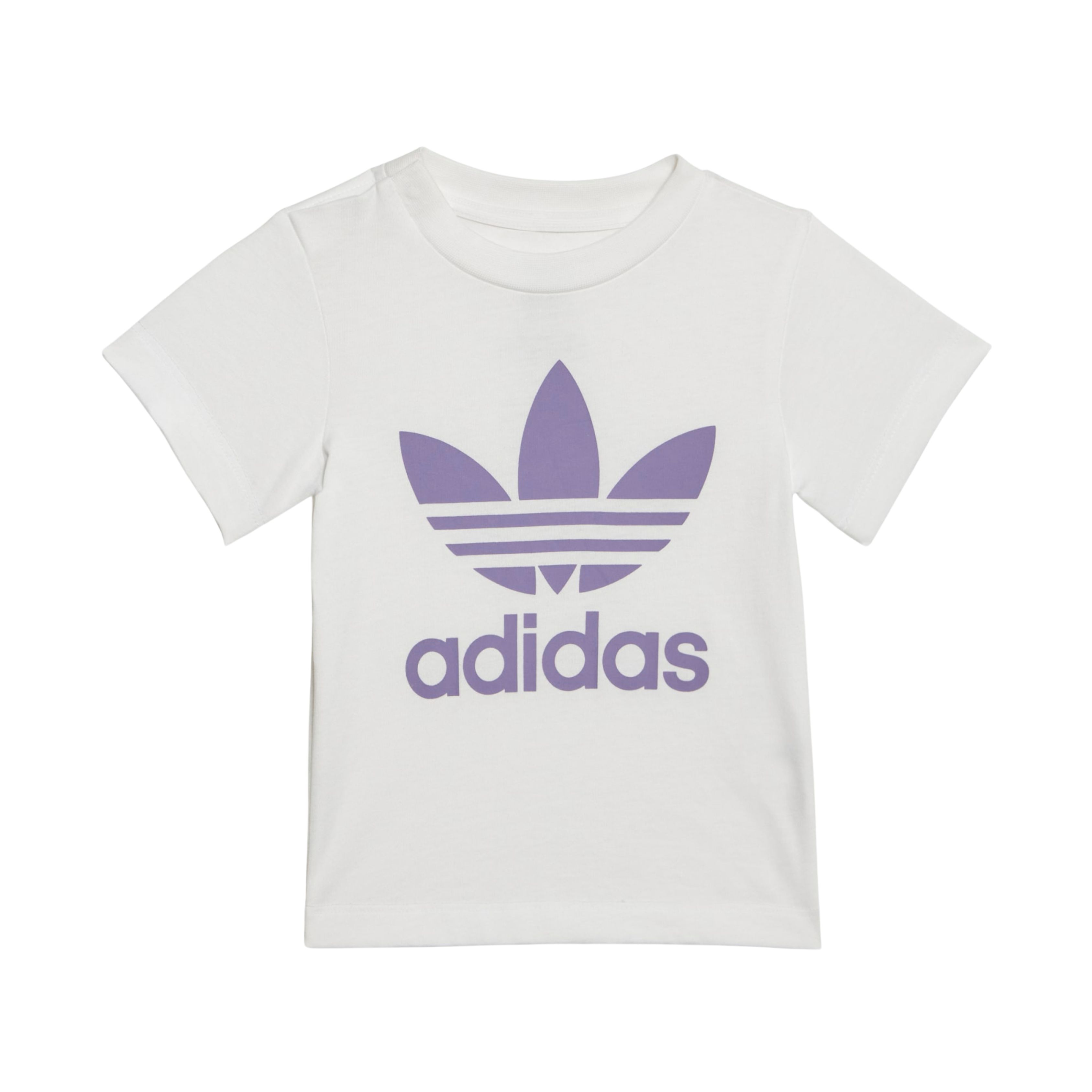 COMPLETINO ADIDAS SHORT TEE SET VIOLA BABY
