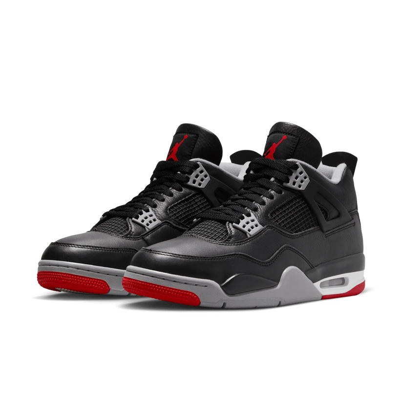 AIR JORDAN 4 RED CEMENT GREY