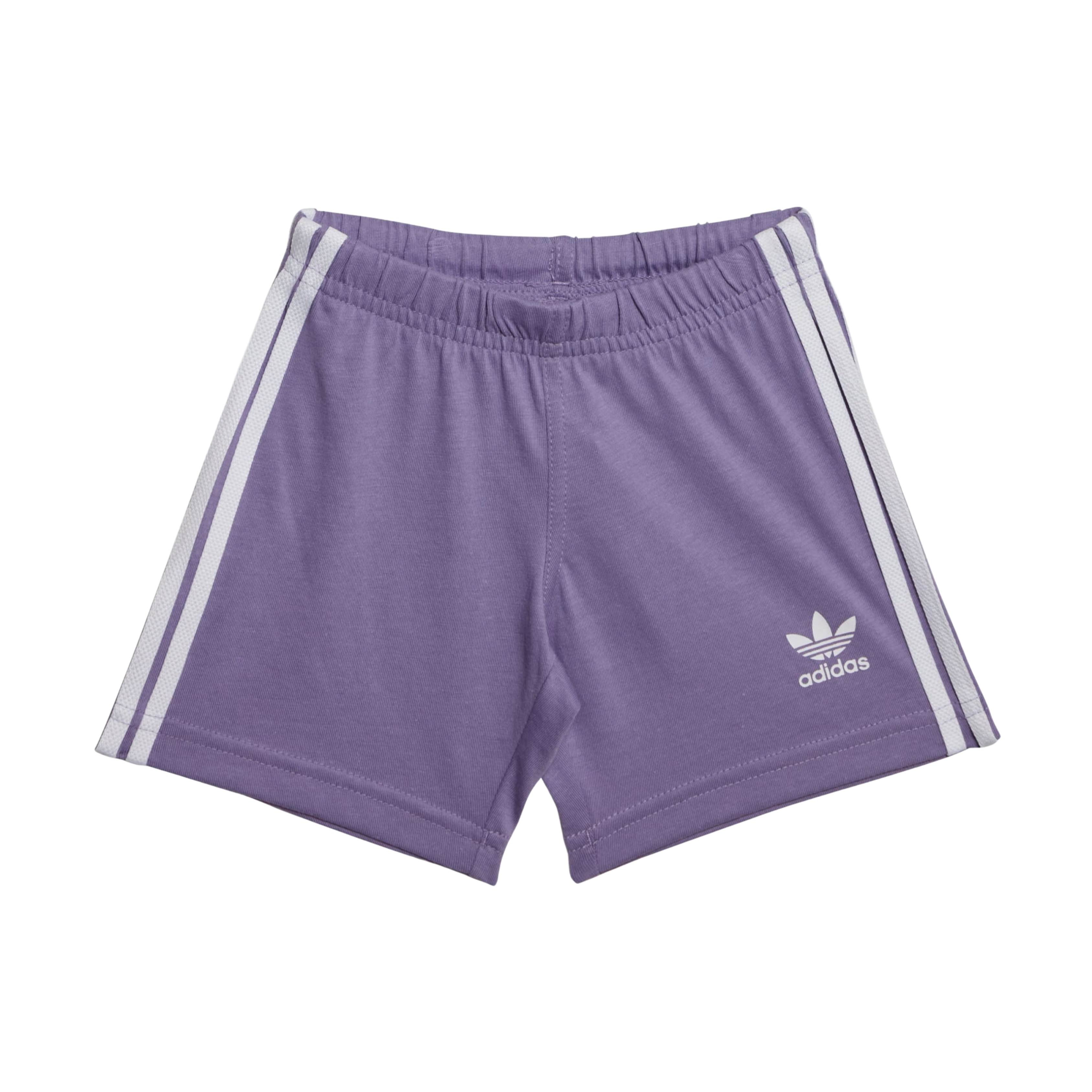 COMPLETINO ADIDAS SHORT TEE SET VIOLA BABY