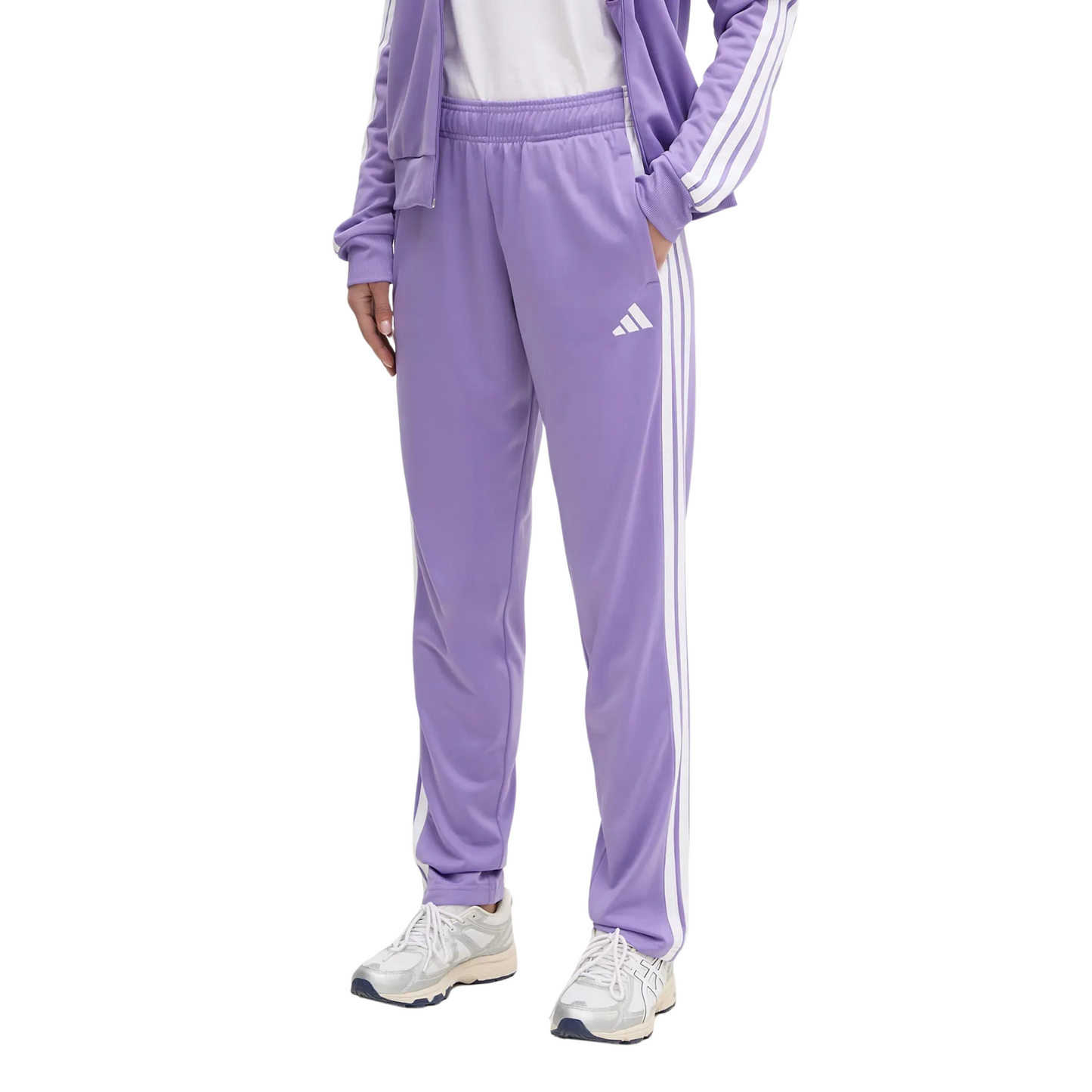 TUTA ADIDAS ORIGINALS DONNA SPORTSWEAR 3 STRIPES - LILLA