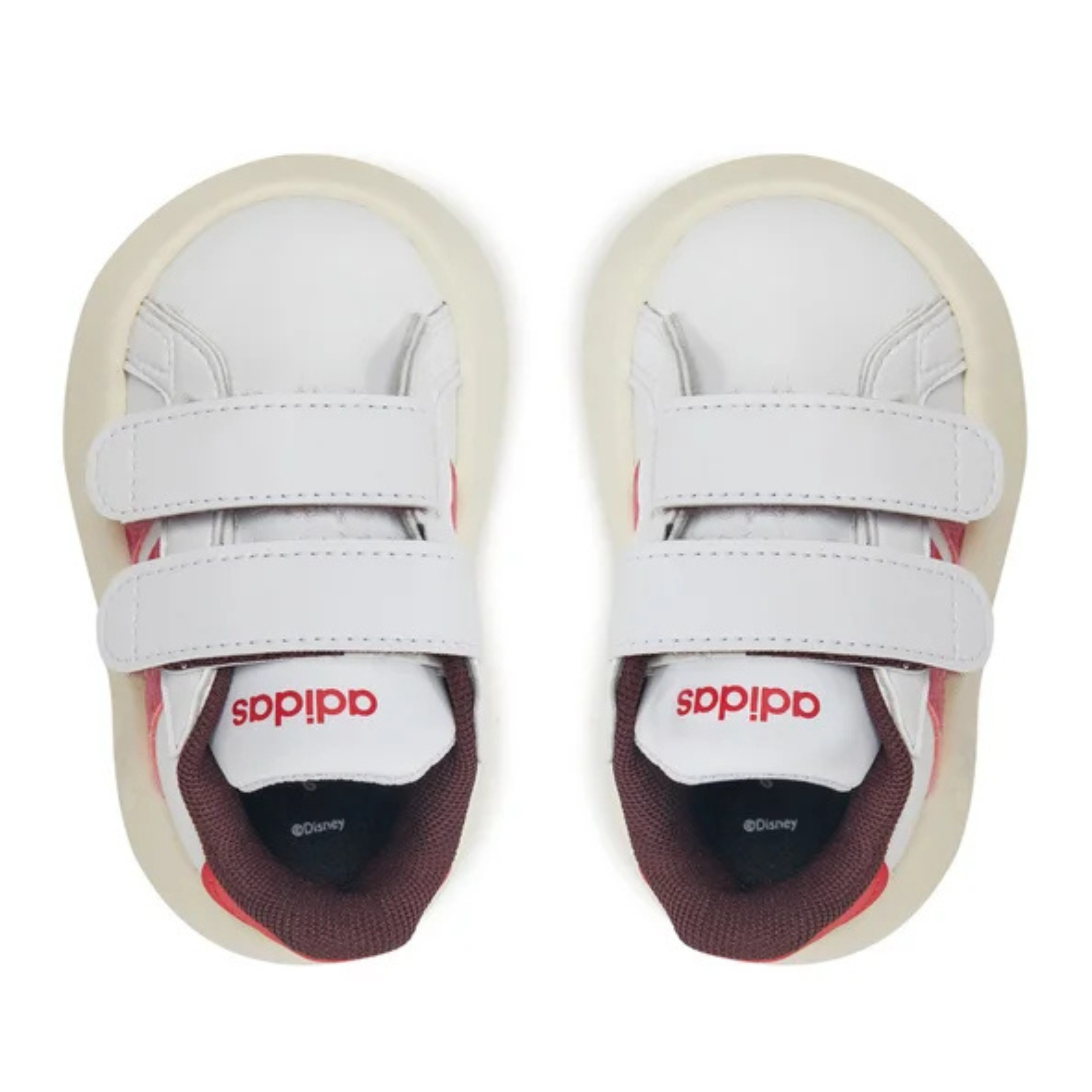 Adidas Tensaur con Minnie bianche e rosse bambini