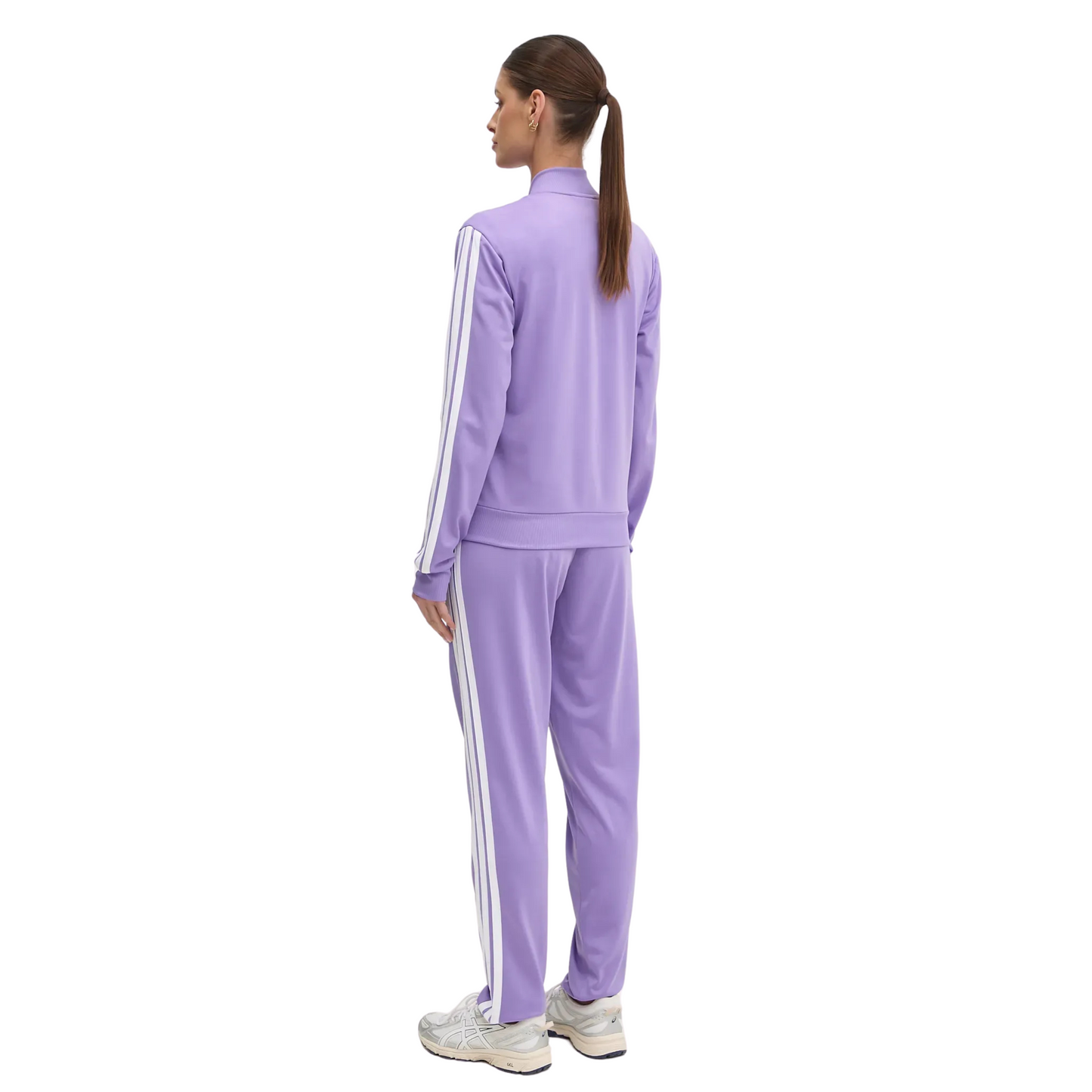TUTA ADIDAS ORIGINALS DONNA SPORTSWEAR 3 STRIPES - LILLA