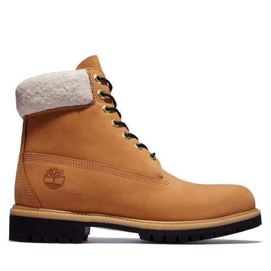Timberland Premium 6 Inch – Wheat con interno in shearling