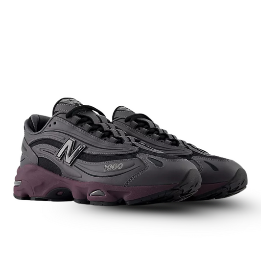 New Balance 1000 Black Burgundy / Nere Bordeaux
